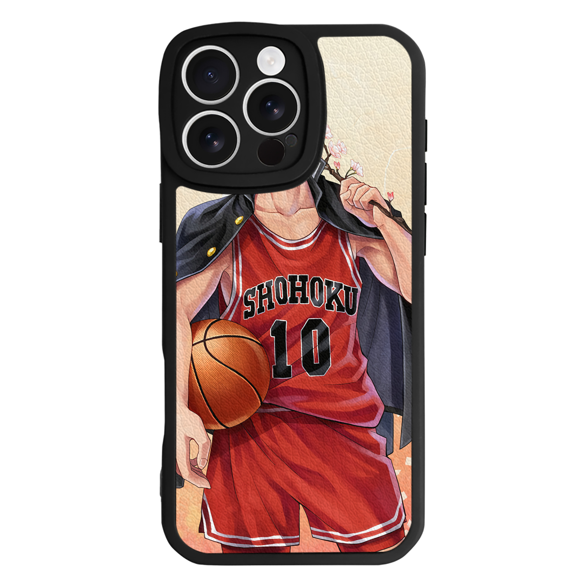 （画像用） SLAM DUNK／スラムダンク 【iPhone 16シリーズ対応】シリコンスマホケース（レザー調） 材質：シリコン
